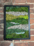 Sanctuary — No. 1 | Original Moss & Crystal Art