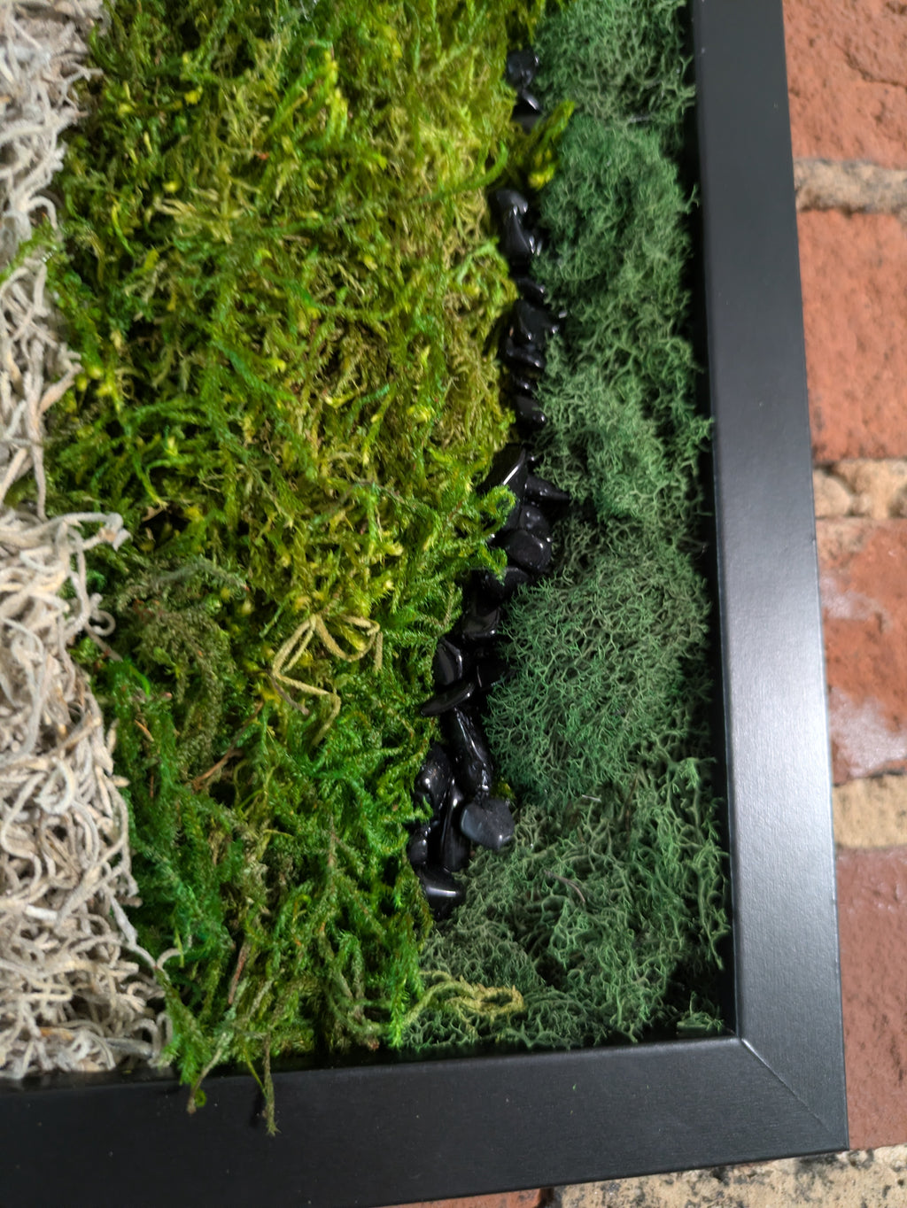 Threshold — No. 1 | Original Moss & Crystal Art