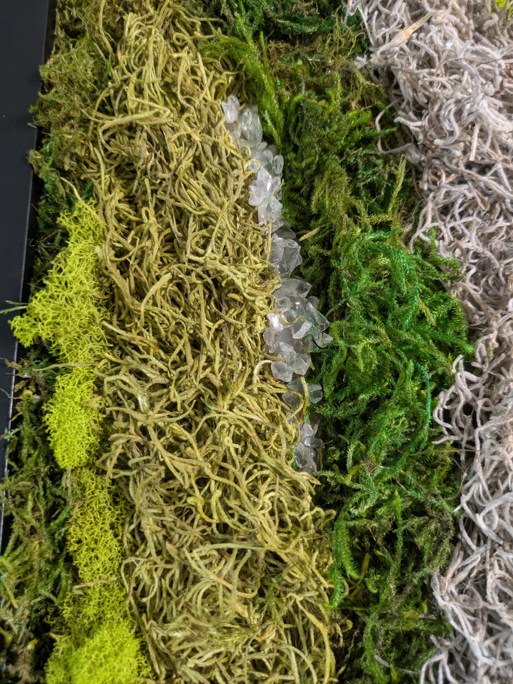 Threshold — No. 1 | Original Moss & Crystal Art