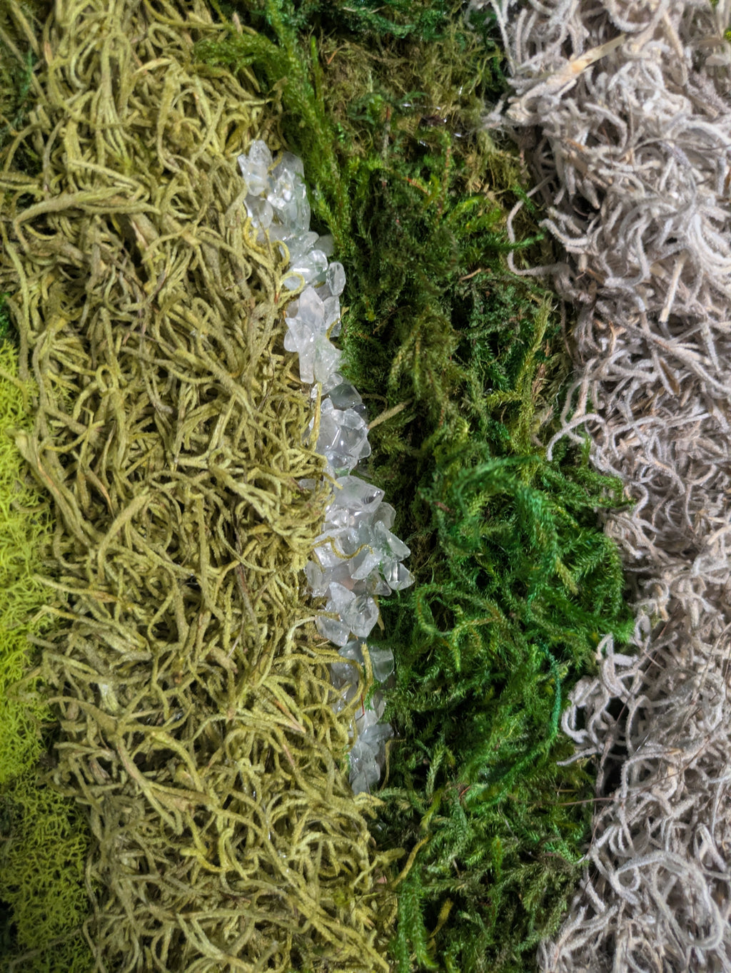 Threshold — No. 1 | Original Moss & Crystal Art