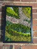 Becoming — No. 2 | Original Moss & Crystal Art